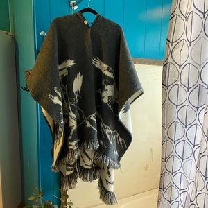 Handmade Poncho With Hood